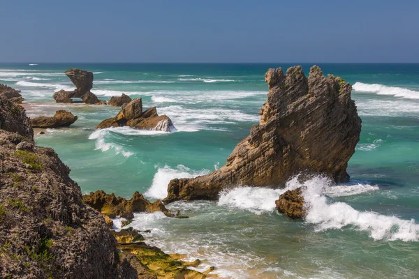 Coastline Rock Formations en Sudáfrica — Foto de Stock