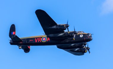 Lancaster Bomber CG-VRA clipart