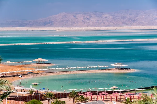 Día caluroso en el Mar Muerto . — Foto de Stock