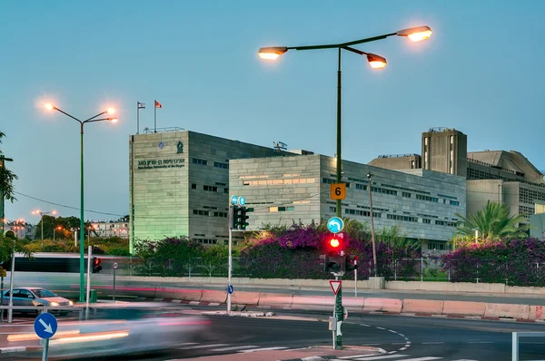 Beer-sheva, der zentrale Straßenname ruger, ben-gurion universität — Stockfoto