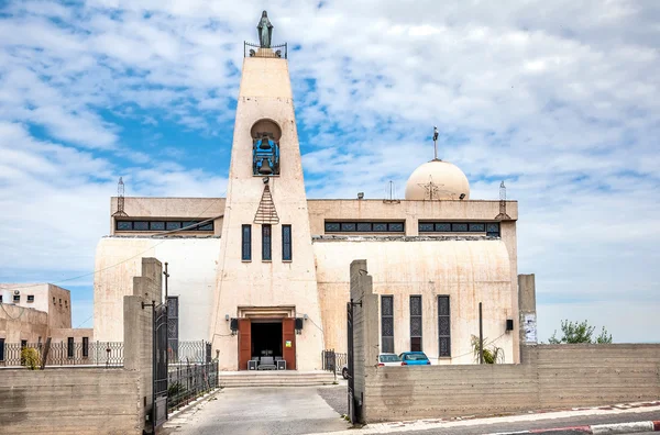 Maronite Church of the Annunciation Nazareth. — Stock Photo, Image