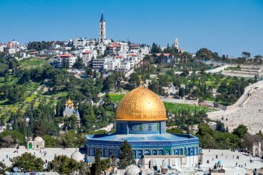 temple mount Kudüs'te.