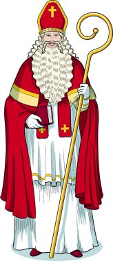 Noel karakter Sinterklaas renkli