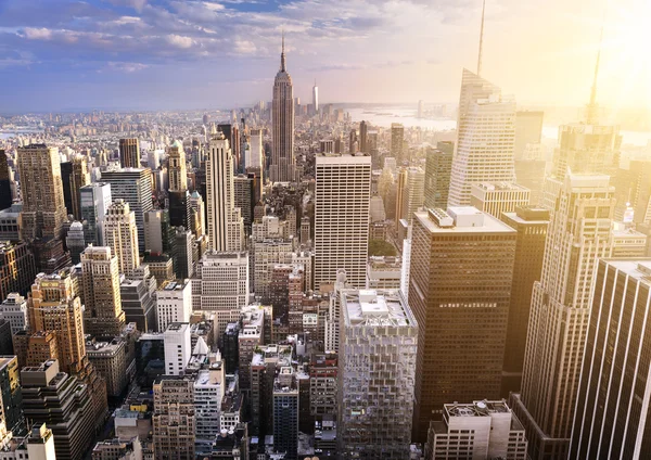 New York City skyline — Stock Photo, Image