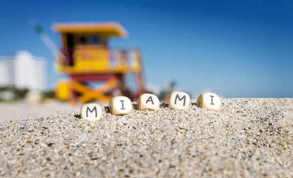 Miami sur de playa — Foto de Stock