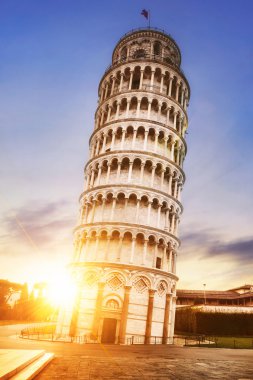 Pisa leaning tower, İtalya 