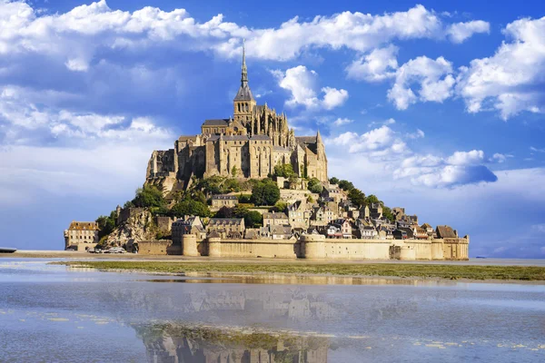 Mont-saint Michel Normandy, France Images De Stock Libres De Droits
