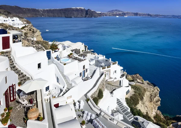 Santorini Visa efter dag — Stockfoto