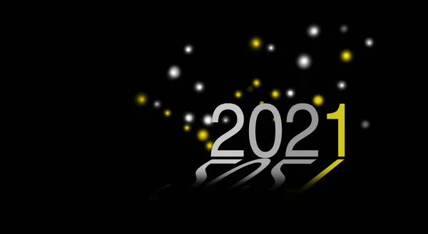 Ilustración Del Nuevo Año 2021 —  Fotos de Stock