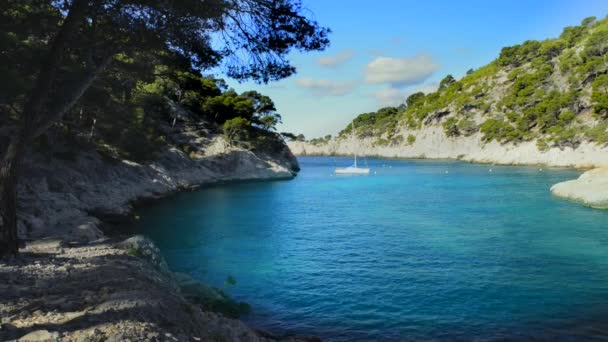 Cassis calanque — Stock videók