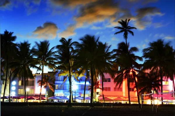 Miami beach, Floride Usa — Zdjęcie stockowe