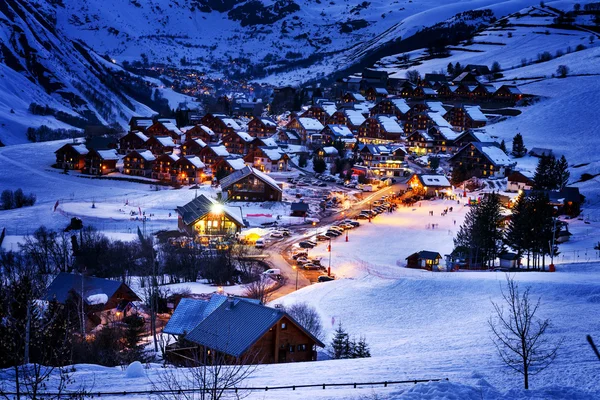 Saint-Jean-dʼArves, Alpy, Francja — Zdjęcie stockowe