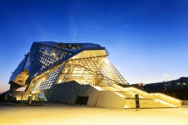 Confluences museum in Lyon clipart