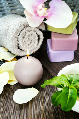 özel spa çiçekler