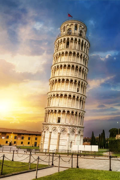 Pisa Torre inclinada, Itália — Fotografia de Stock