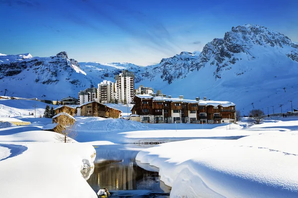 Tignes, alpes, França — Fotografia de Stock