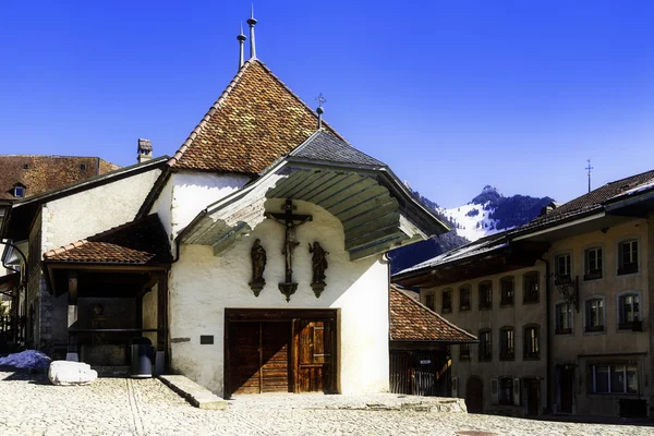 Gruyeres, Švýcarsko — Stock fotografie