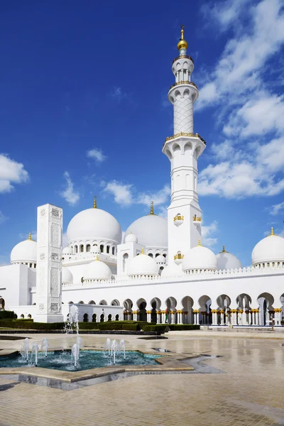 Weiße Moschee — Stockfoto