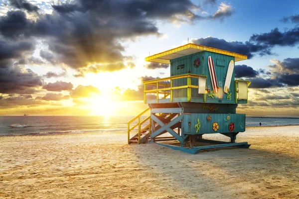 Miami South Beach sunrise — Stock fotografie