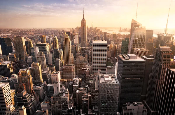 Ciudad de Nueva York skyline — Foto de Stock