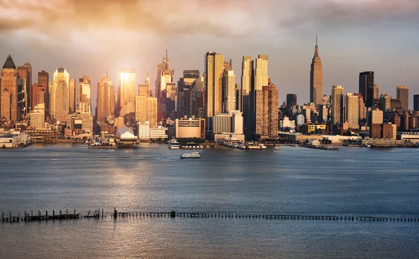 New York City skyline — Stock Photo, Image