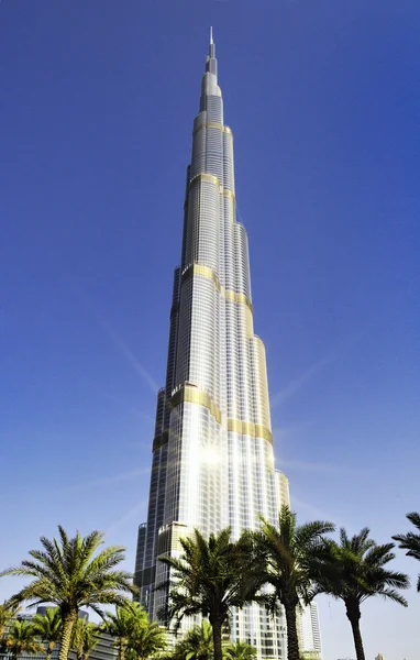 Burj khalifa, dubai, Zjednoczone Emiraty Arabskie — Zdjęcie stockowe