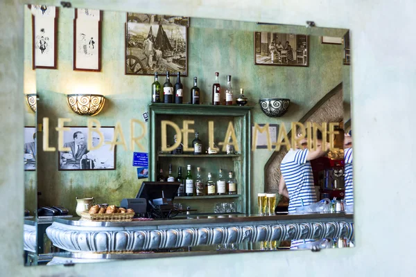 著名酒吧 de la 海洋马赛 — 图库照片