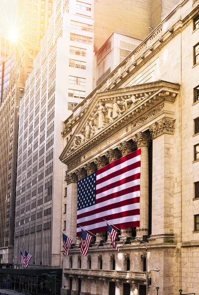 Wall Street en Nueva York —  Fotos de Stock