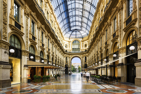 in the heart of Milan, Italy