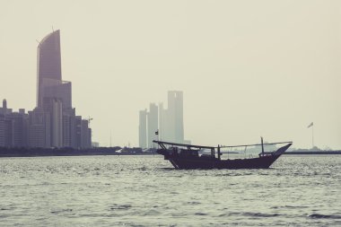 Abu Dabi binalar manzarası