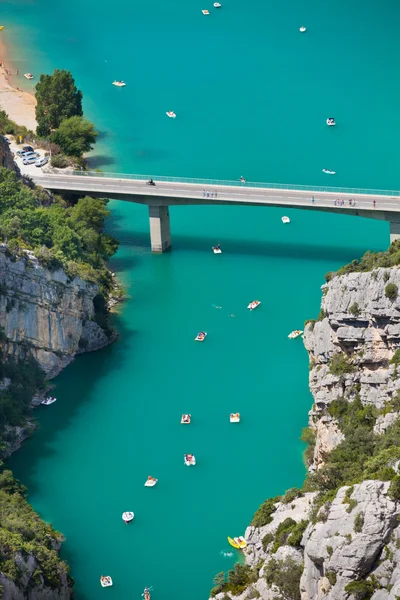 A Verdon-szurdok, Provence — Stock Fotó