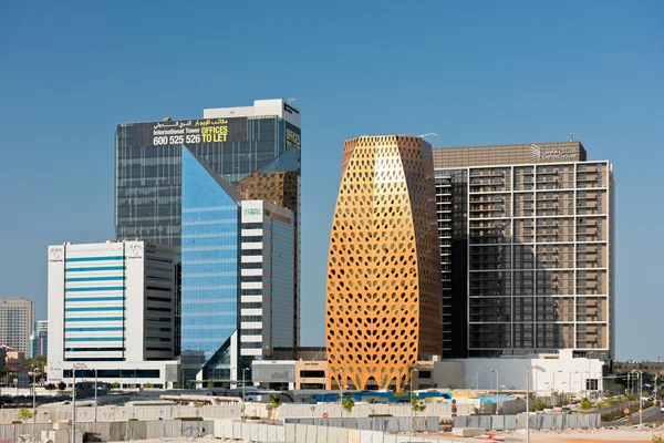 Buildings under construction in Abu Dhabi, UAE — Stock Photo, Image