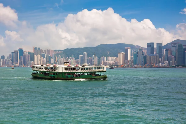 Famous ferry on Victoria harbor — Stock Photo, Image