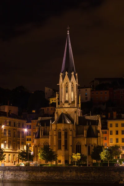 La Iglesia de San Jorge en Lyon — Foto de Stock