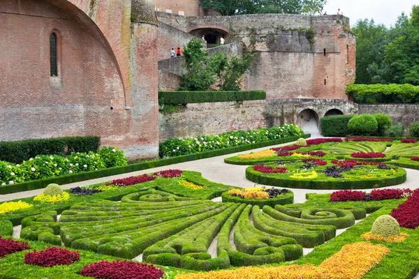 Giardini Palais de la Berbie ad Albi — Foto Stock