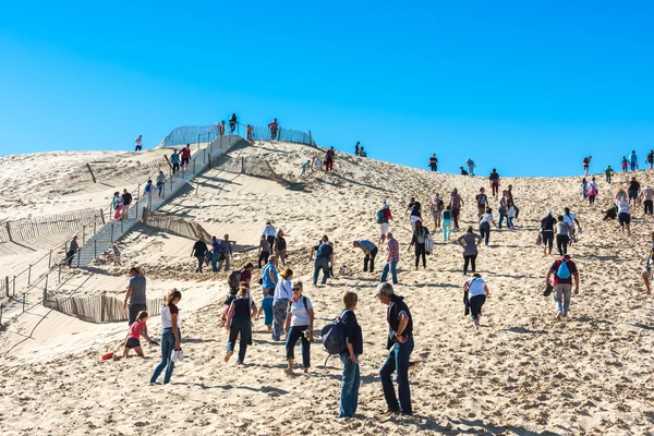 Highest sand dune of Pyla in Europe — Stock Photo, Image