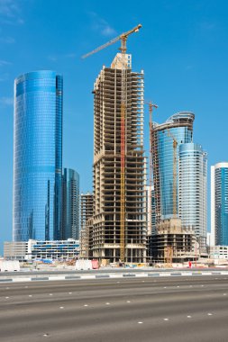 Abu Dabi yeni bölge gökdelenler ile  