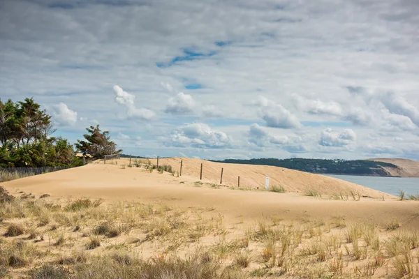 Widok na zatokę Arcachon, Akwitania — Zdjęcie stockowe