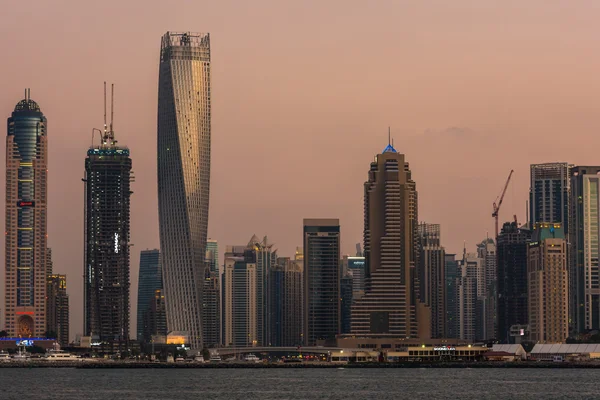Paysage urbain de Dubaï, Émirats arabes unis — Photo