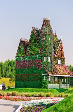 Dubai mucize Bahçe milyon çiçekli