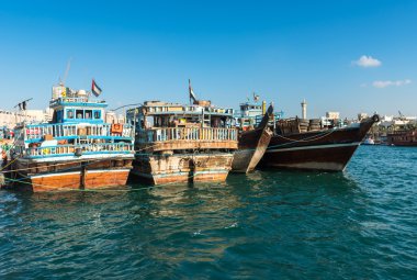 Geleneksel Arapça kargo tekneler 