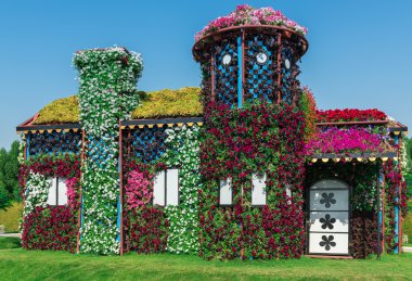  üzerinde milyon çiçekli Bahçe