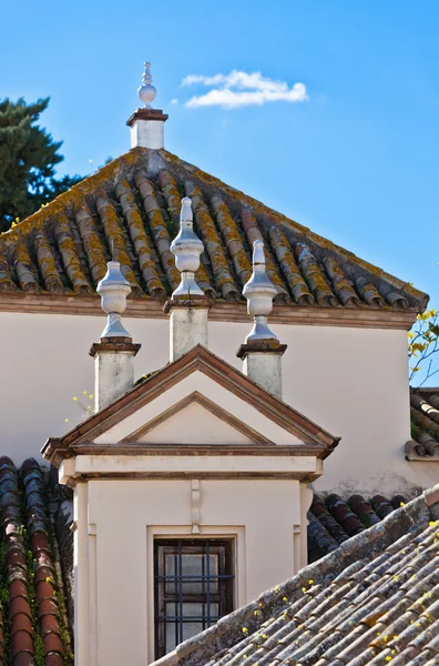 Residential houses roofs — Stock Photo, Image