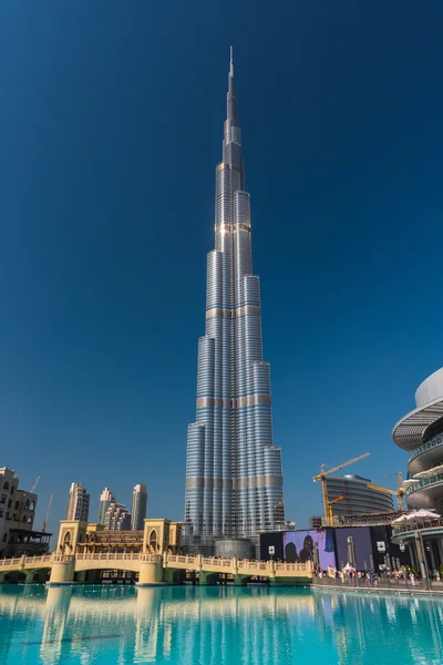 Burj al Khalifa, el edificio más alto —  Fotos de Stock