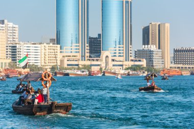 Dubai creek setin görünümü