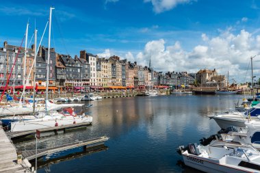 Honfleur harbour normandy, Fransa için
