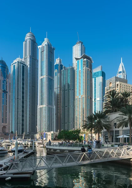 Vista su Dubai Marina — Foto Stock