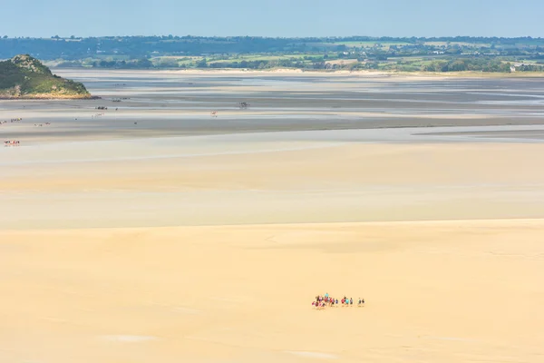 Baia vicino a Mont Saint Michel — Foto Stock