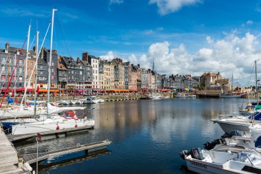 Honfleur harbour normandy, Fransa için