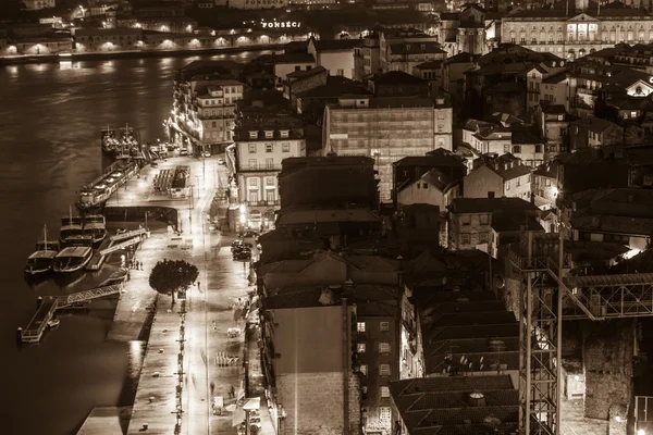 Visão geral da Cidade Velha do Porto — Fotografia de Stock